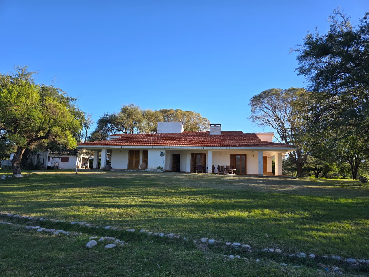 Casa Achalay, vista de la galería perimetral