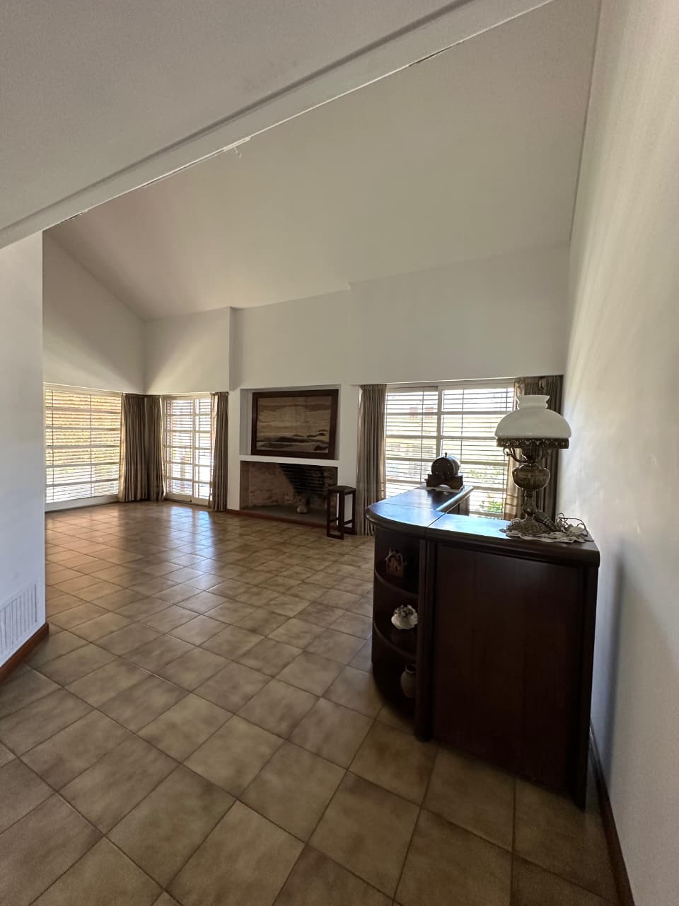 Living principal con hogar