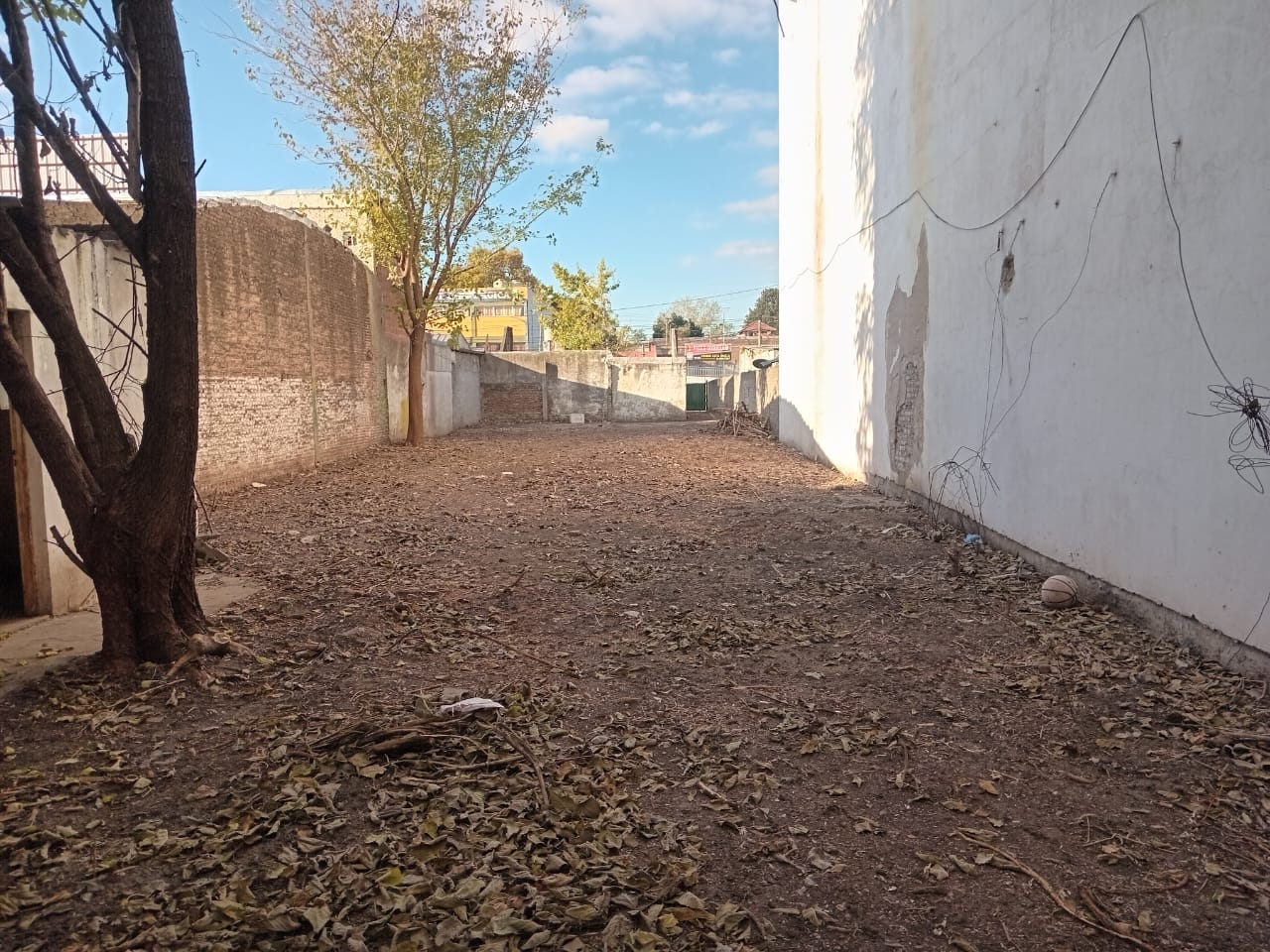 Terreno con salida a calle Pasteur