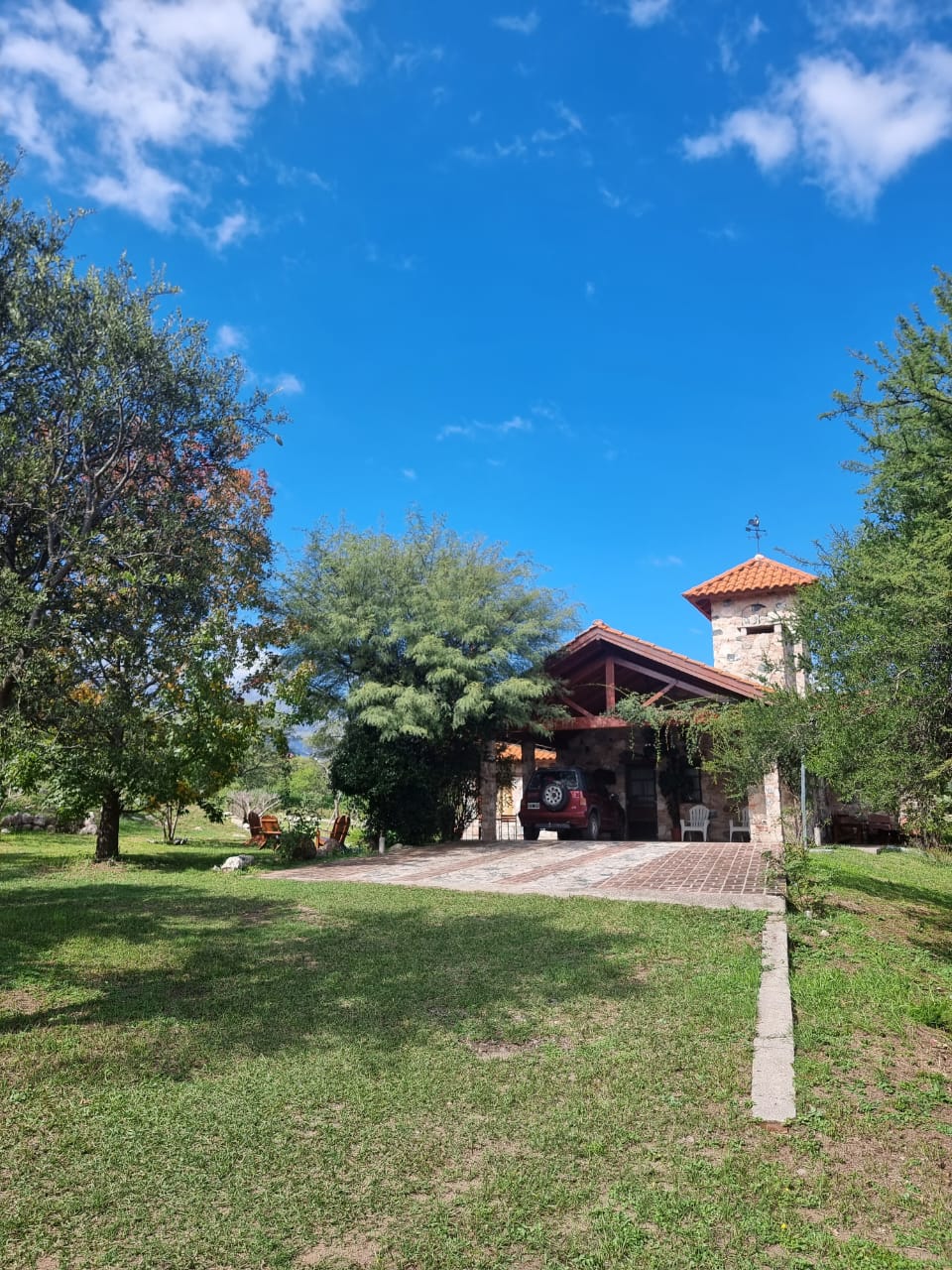Casa de Campo vista desde el exterior